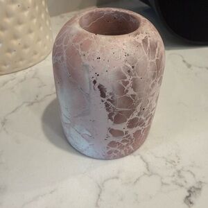 Concrete Cat Taper Holder